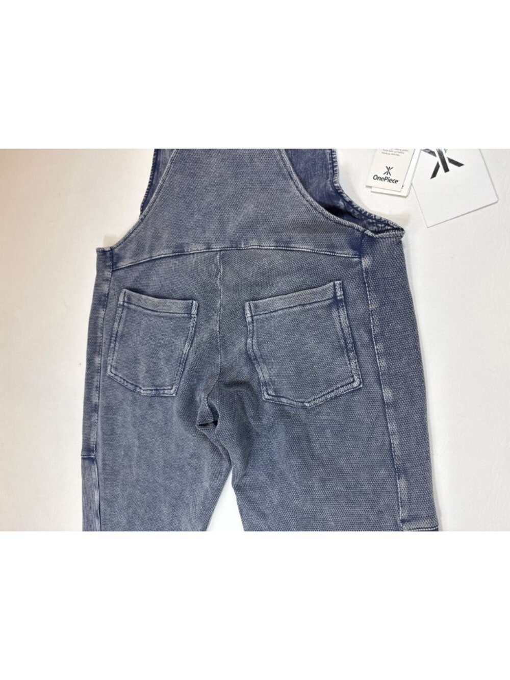 NWT OnePiece Legacy Womens Overalls Indigo Blue Size S Cotton/Polyester (G828) - Picture 12 of 14